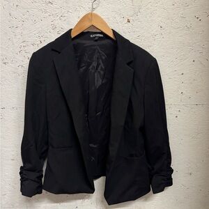 Express Women's Elegant Black Suit Jacket
